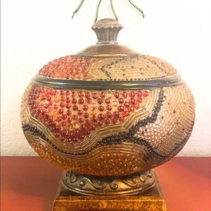 Home accent bowl vase